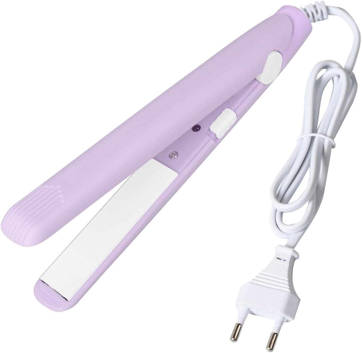 2 in 1 Mini Hair Straightener, Short Hair Straightener for All Hair Types, Sh...