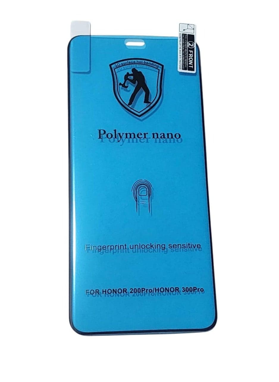 Screen gelatine for Honor 300 Pro & Honor 200 Pro Screen Protector – Clear Flexible Gel Film, HD Anti-Scratch Mobile Screen Protectors