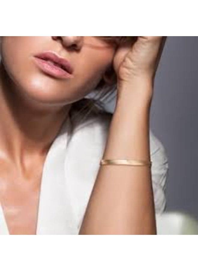 Men's snake back bracelet, stainless steel Women's Bracelets & Bangles (٢)