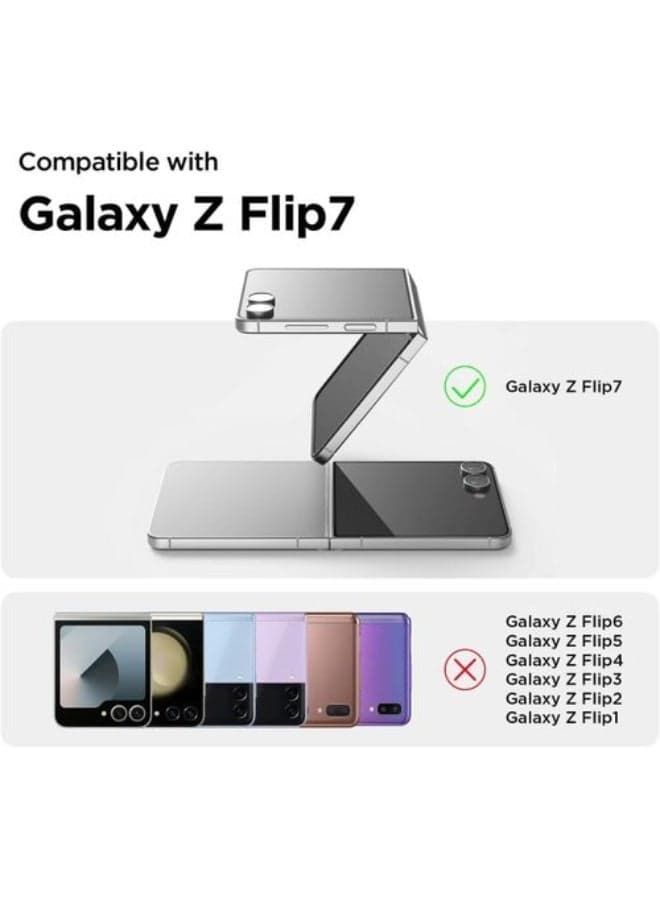 Screen Protector for Samsung Galaxy Z Flip 7 , Tempered Glass, Easy Installation, High Definition Image (4)