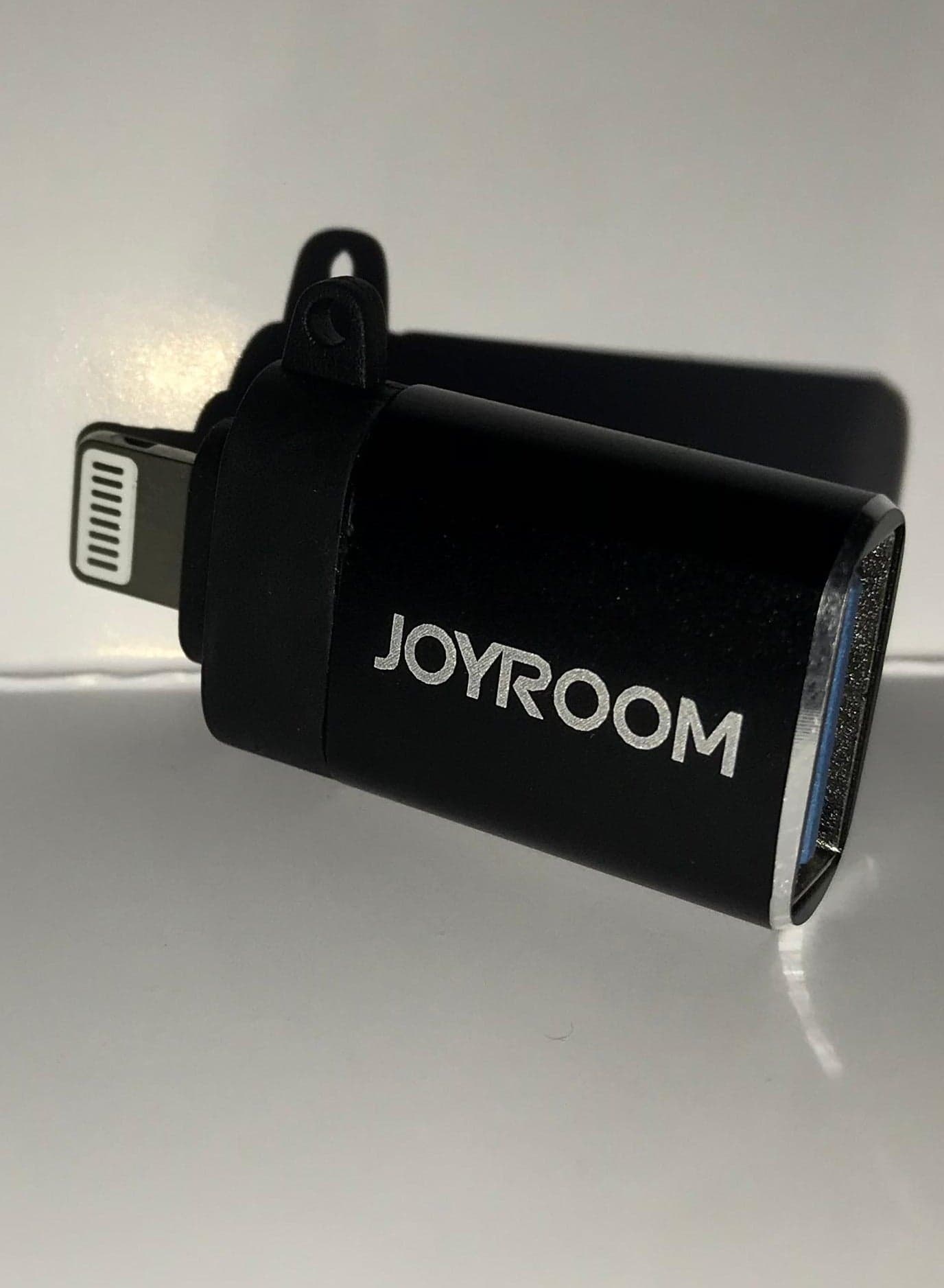 S-H156 Otg Adapter Lightning Male To USB Female Black (4)