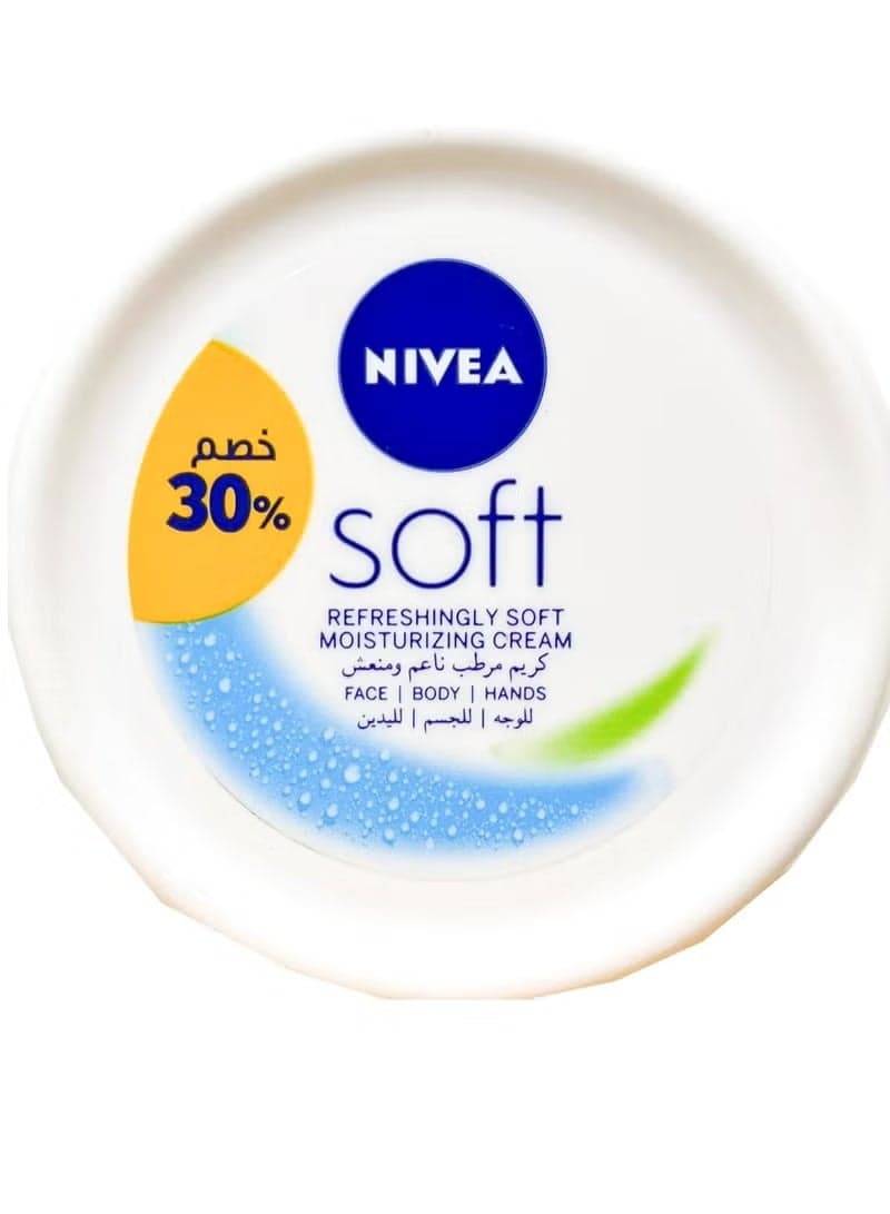 Nivea Moisturising Cream Soft Refreshing Face Body Hands 50ml Body Lotions & Creams