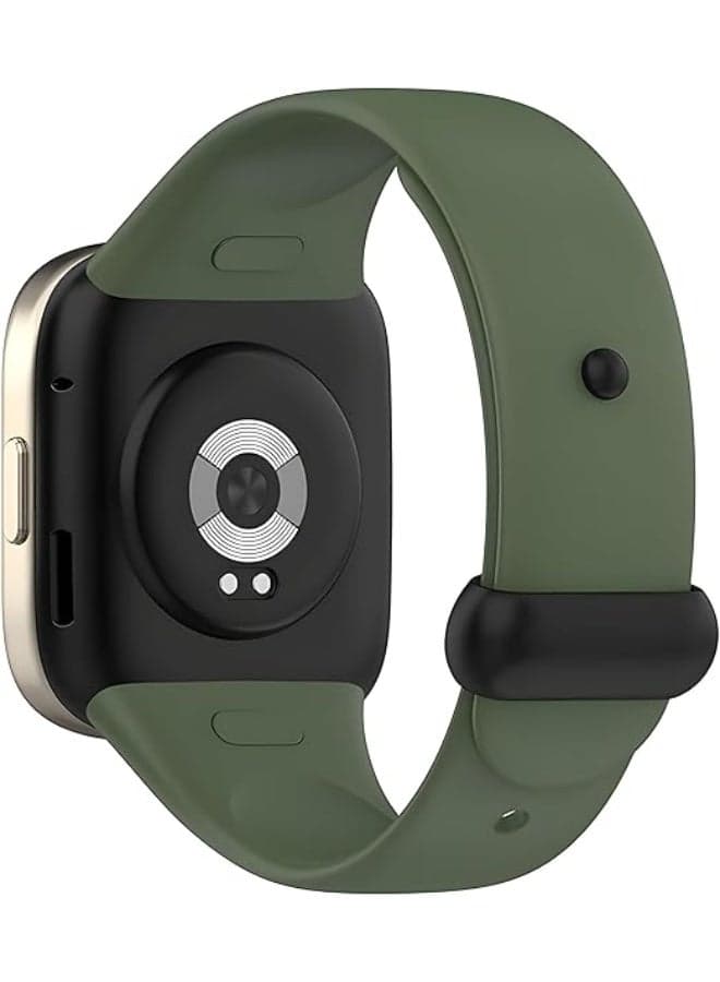 X-Tech Watch Band for Xiaomi Mi Watch 3/Redmi Watch 3, with a silicone wristband buckle and clasp for Xiaomi Redmi 3/Redmi Watch Live 3 - Green (4)