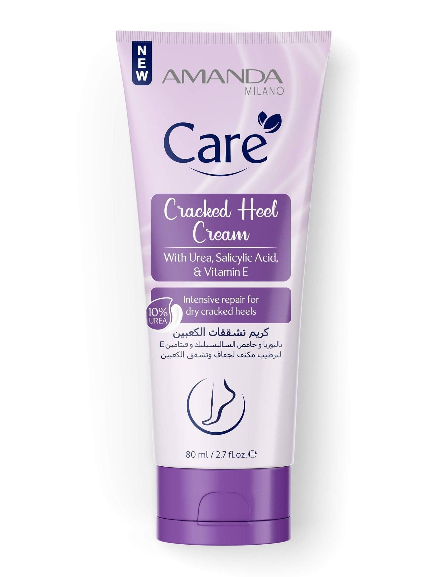 Care cracked heel cream with Urea 80ml Foot Creams & Lotions