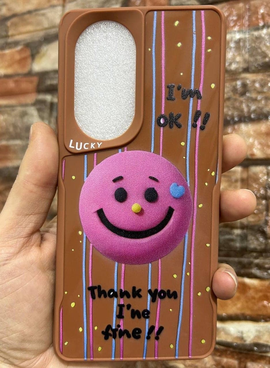 Back Cover Compatible With Phone Oppo A58 - Multi Color 191 Cases & Covers
