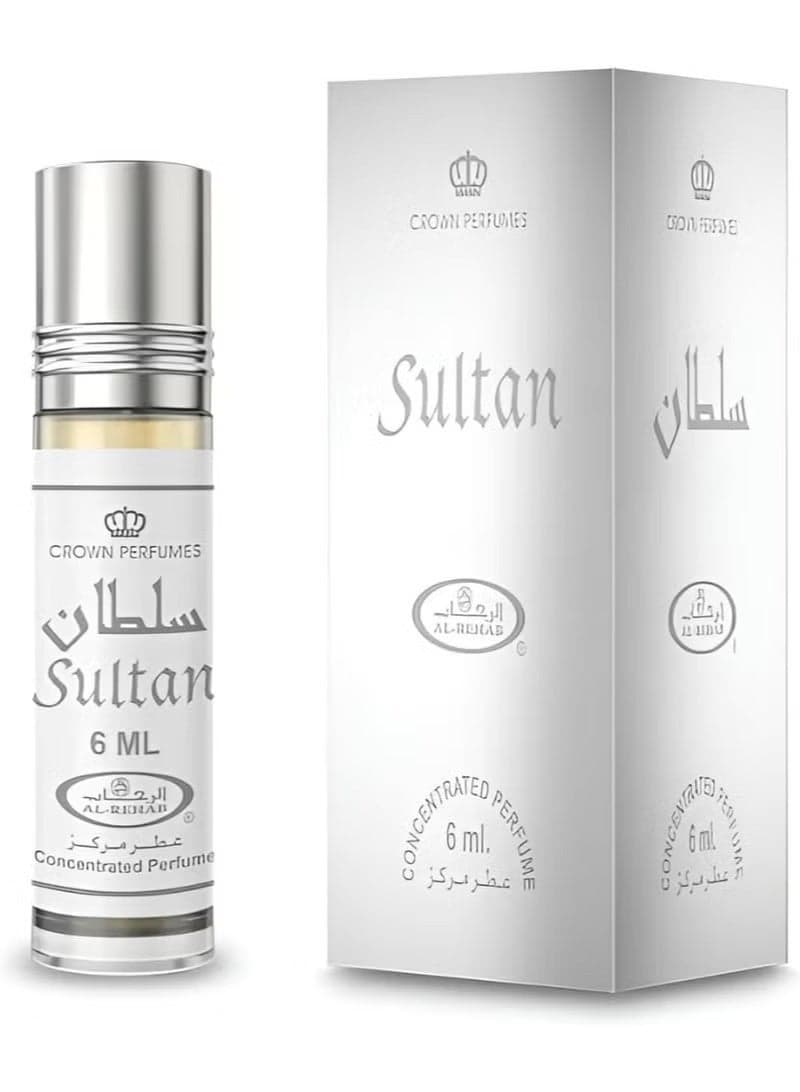 Sultan Concentrated Perfume Oil - 6ml Attar & Perfume Oils