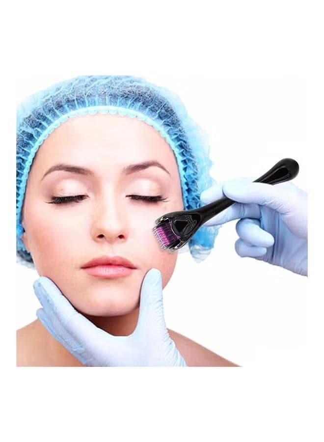 Face Wrinkles And Hair Loss Treatment Roller Face Massagers & Rollers (٢)