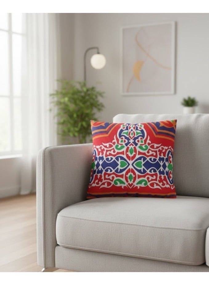 Khayami pillowcase for Ramadan, multi-colored, size 45*45 (4)