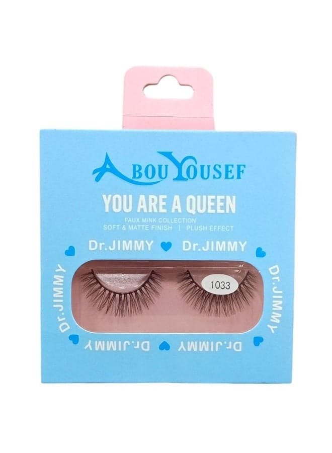 Dr. Jimmy You Are A Queen Faux Mink False Eyelashes - Style 1033