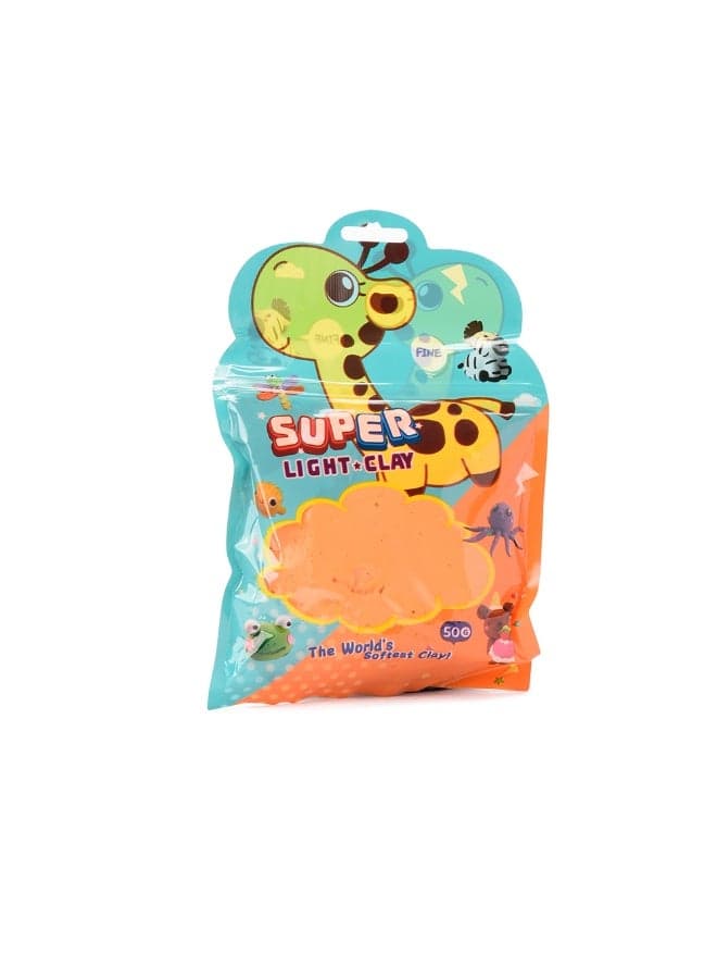 Soft Clay, 50 gm., Orange Clay & Dough