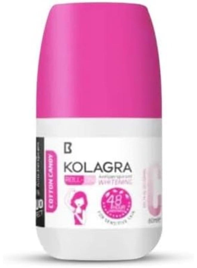 Kolagra whitening roll on cotton candy 60ml