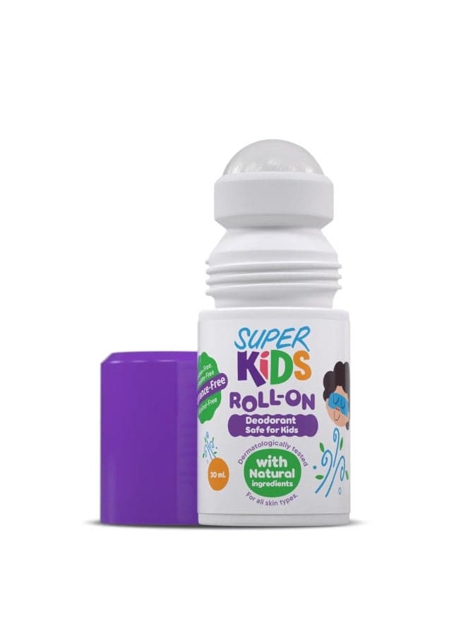 SuperKids Roll On Fragrance Free 30ml Baby Deodorants