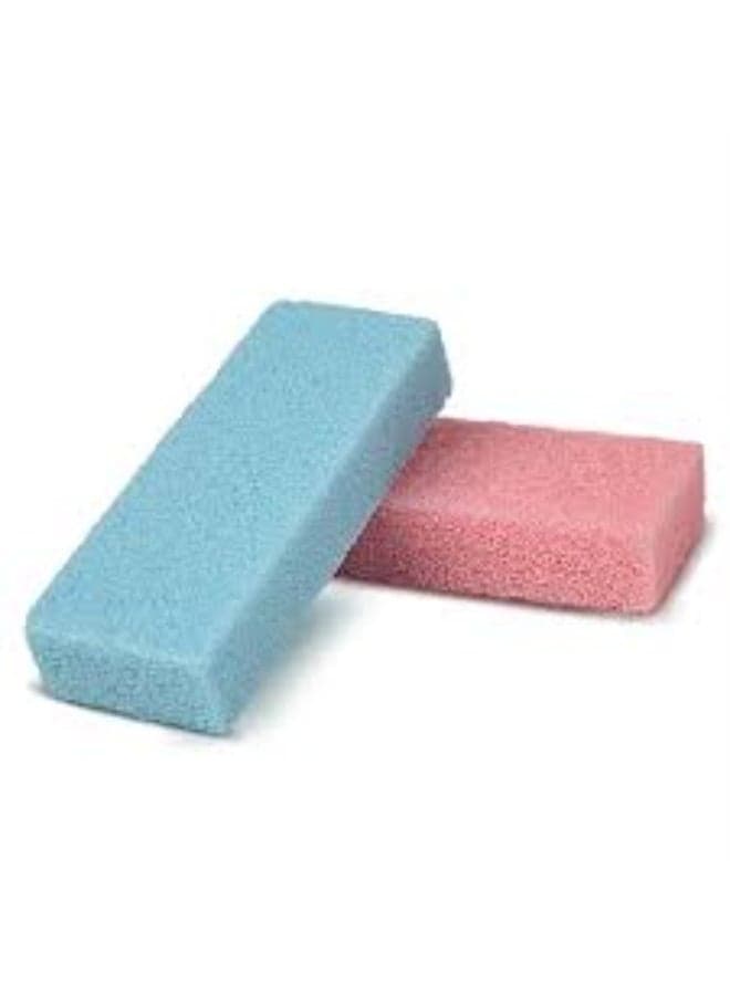 Foot Pumice Stone for Feet, Pumice Pads, Dead Skin Callus Remover for Feet,Sponge for Nail Salon 2PCS may vary color Buffer Stones (٣)