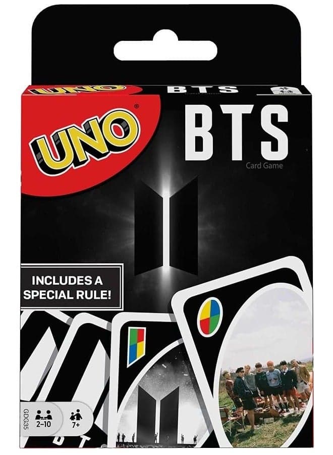 MATTELL BTS UNO CARD GAME Players 2-10