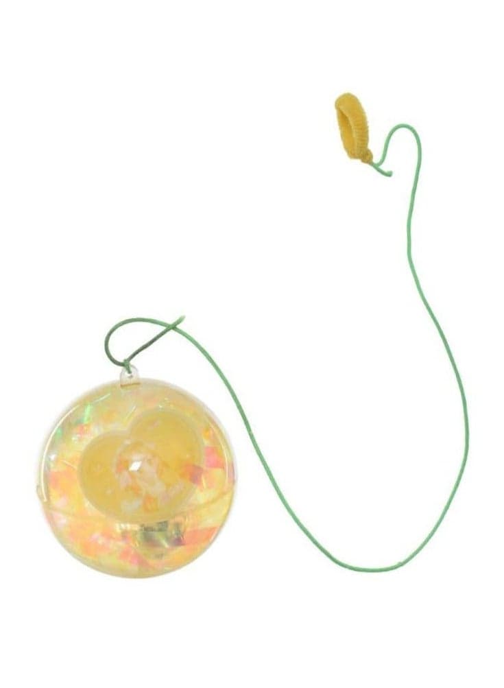 19x20x20cm Yellow Light Up Punch Ball Game Basic & Life Skills Toys
