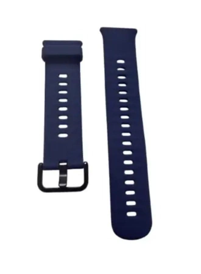 Silicone Strap Replacement For Huawei Watch Fit 4 Pro 2025 Breathable Soft Silicone Sport Adjustable Strap For Huawei Watch Fit 4 Pro 2025 (Blue)