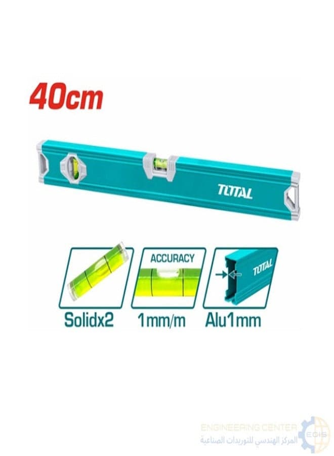 TOTAL ميزان مياه 40 سم خفيف 2 عين TMT24036 توتال