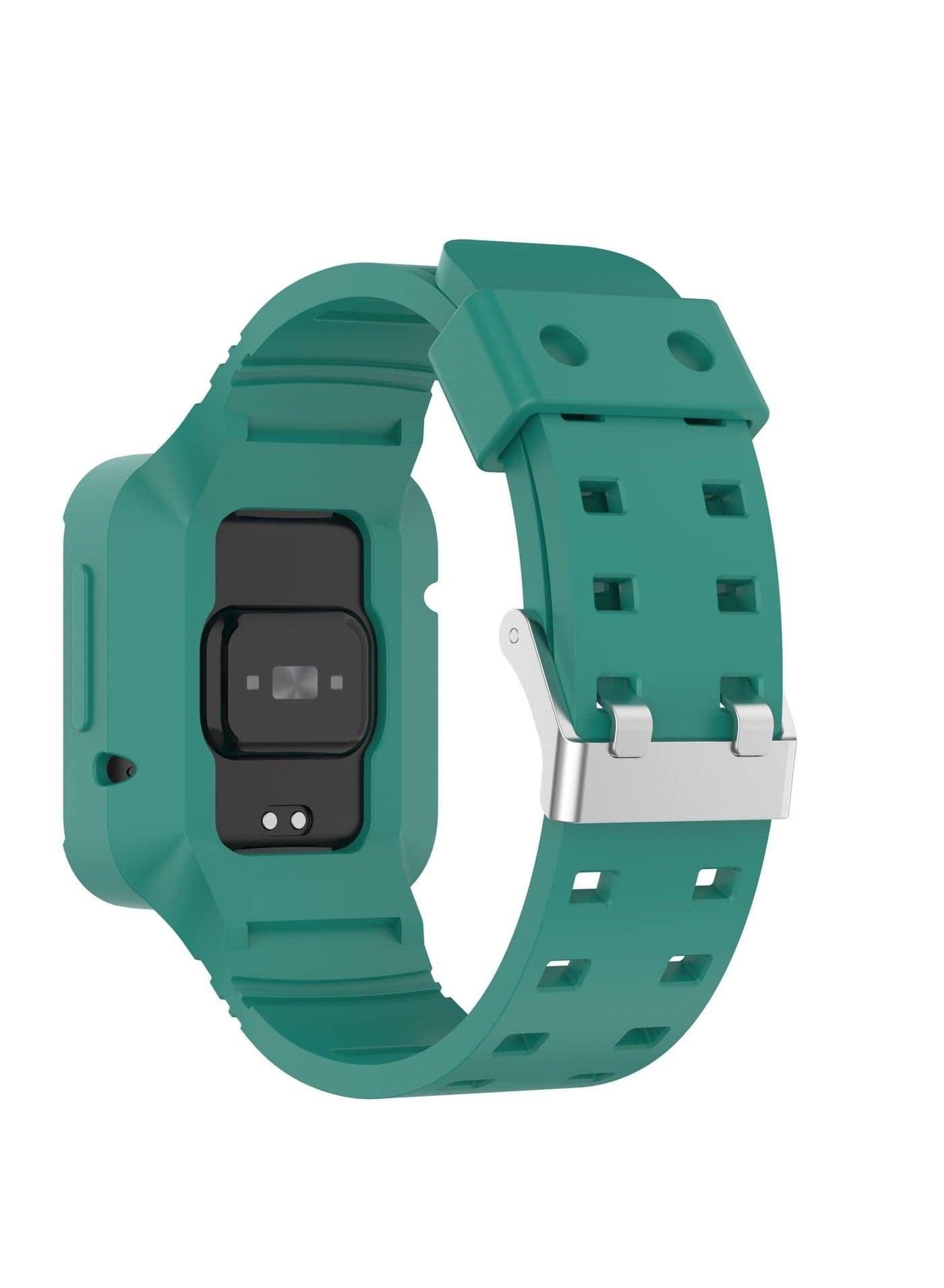 Replacement Wrist Band Compatible with Xiaomi Redmi Watch 2 Lite/Mi Watch Lite/Poco Watch/Redmi Watch 2/Horloge 2, Adjustable Soft Silicone Wrist Strap with Cover (Pine Green) (4)