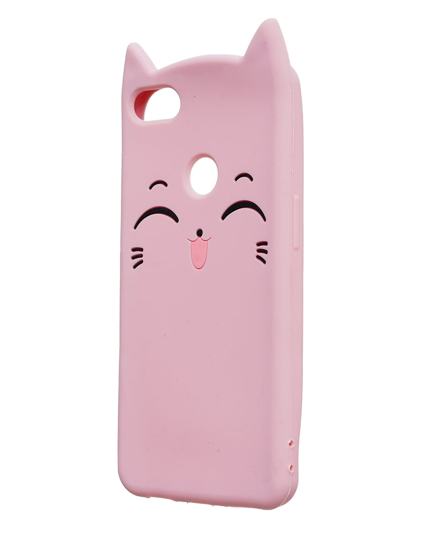 Silicone Mobile Phone Case With Cute Design for Infinix Hot 6 - Pink Cases & Covers (3)