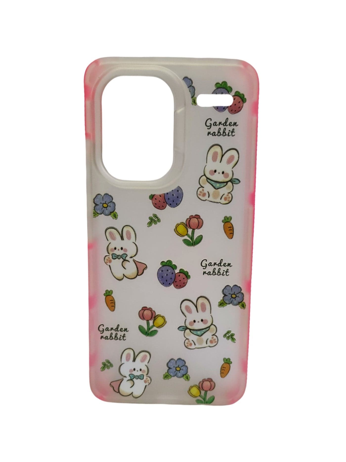 Garden Rabbit Design TPU Back Cover for Xiaomi Note 13 Pro Plus - Multicolor