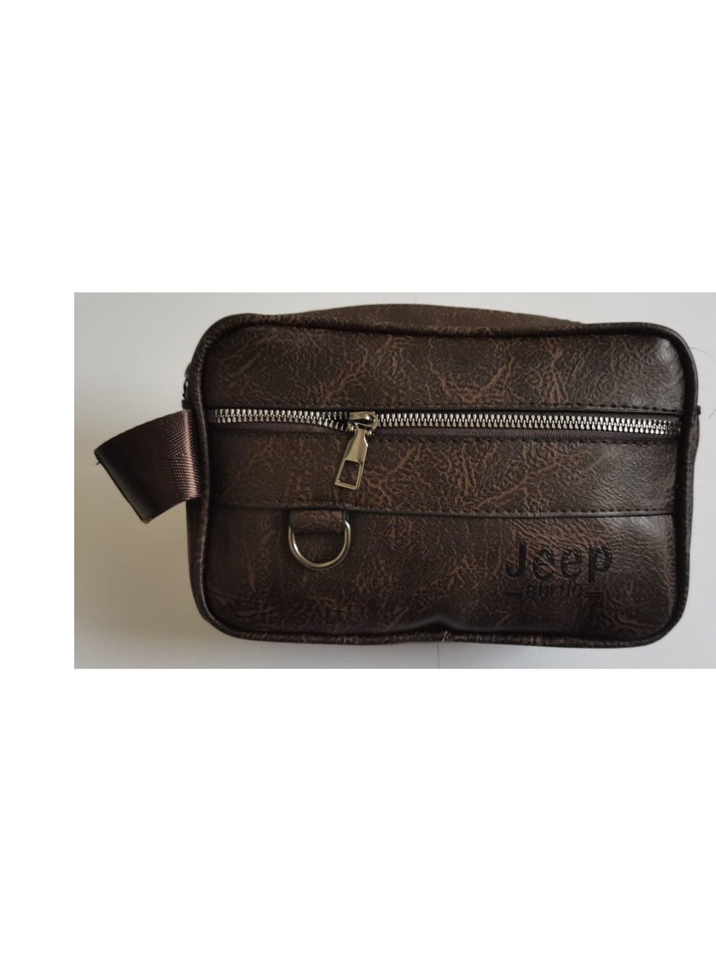 Men's luxury brown leather handbag - practical design for businessmen Bags & Luggage (٣)