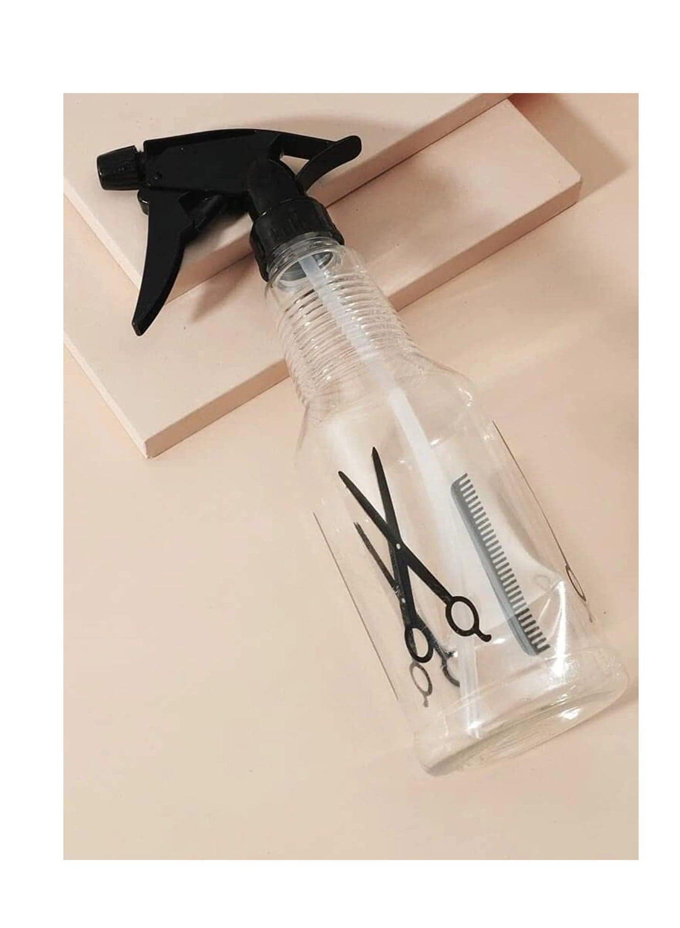 Round transparent honey barber spray 2- LY (133-2) Styling Scissors (٦)