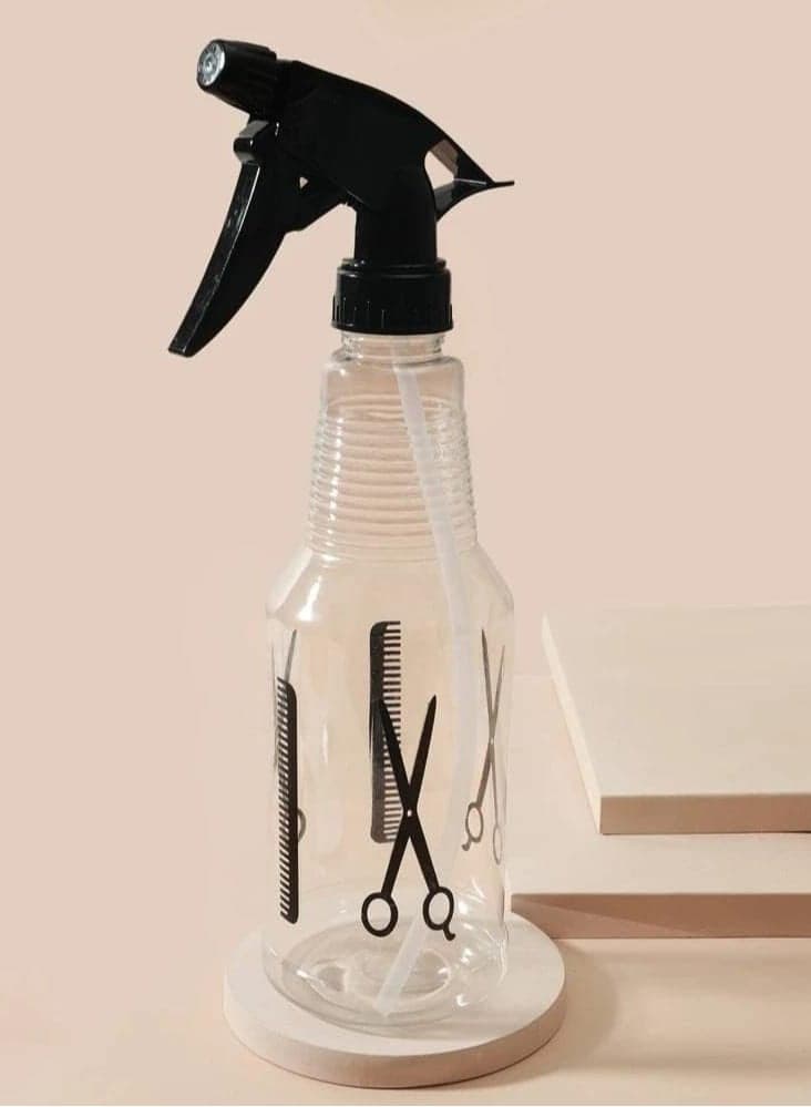Round transparent honey barber spray 2- LY (133-2) Styling Scissors (٢)