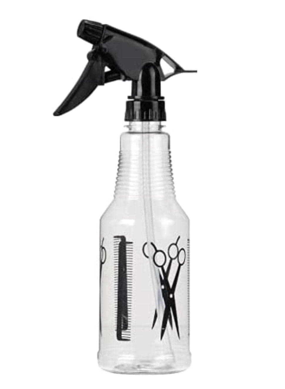Round transparent honey barber spray 2- LY (133-2) Styling Scissors