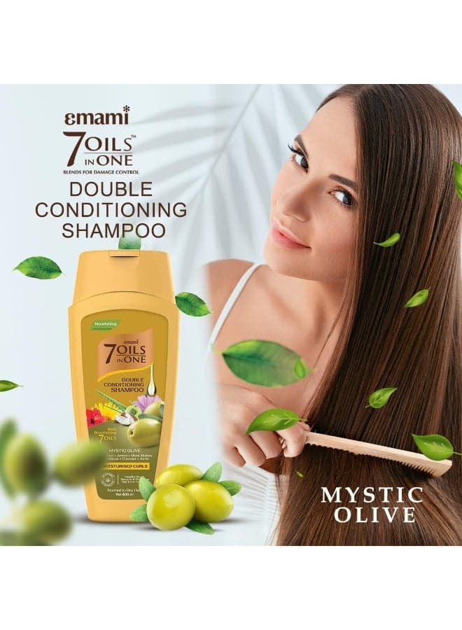 7 Oil In One Double Conditioning Shampoo Mystic Olive 200ml (3)