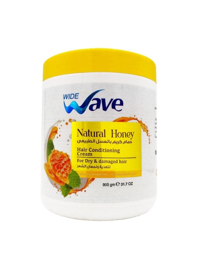 Natural Honey Hair Conditioning Cream - 900g Conditioners