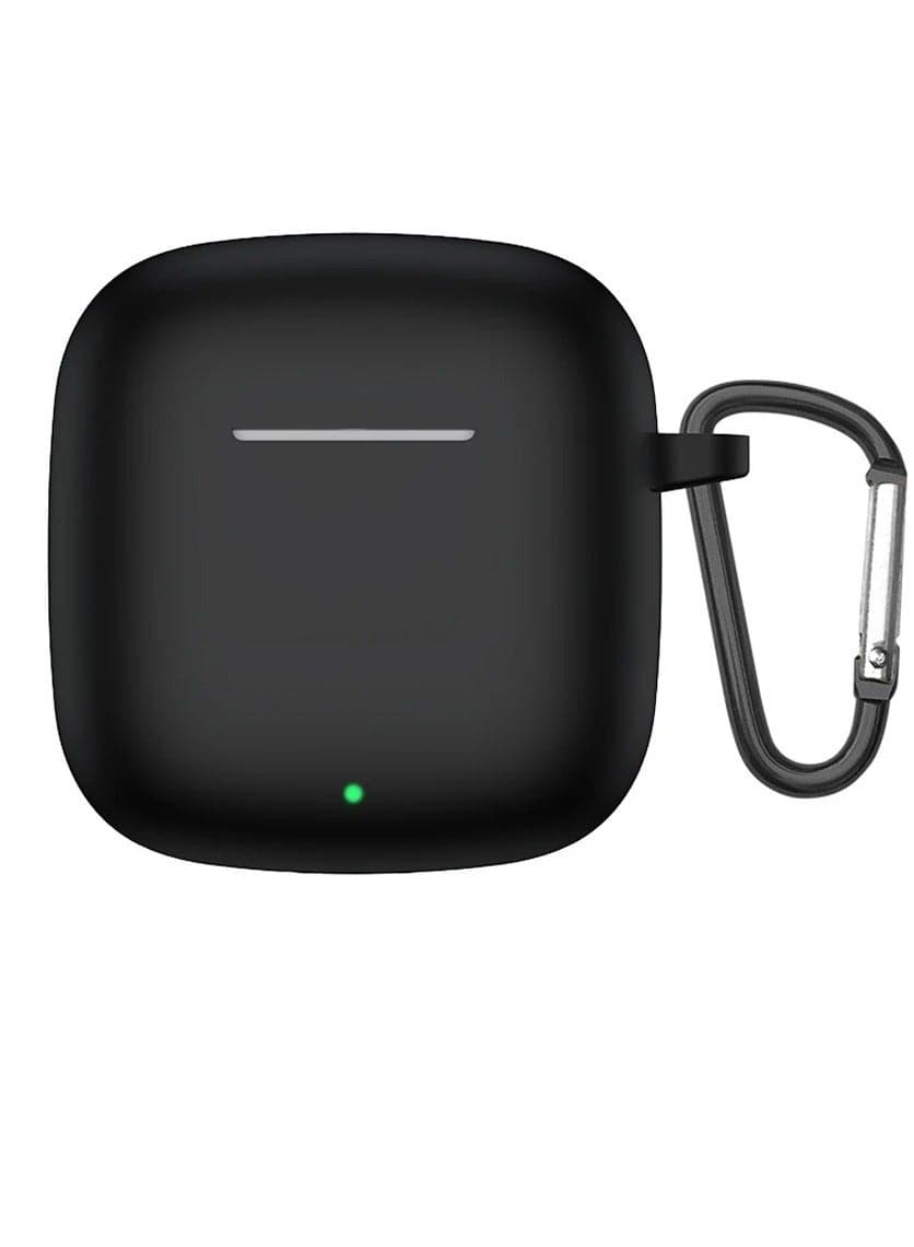 Soft Silicone Cover For Huawei Freebuds SE 2/SE 3 Case With Hook Antifall Protective Sleeve Accessories (Black) Headphone Cases
