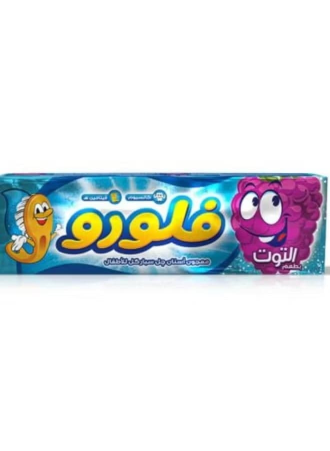 Fluoro Blueberry Flavor Toothpaste 50 g Bathing & Baby Care