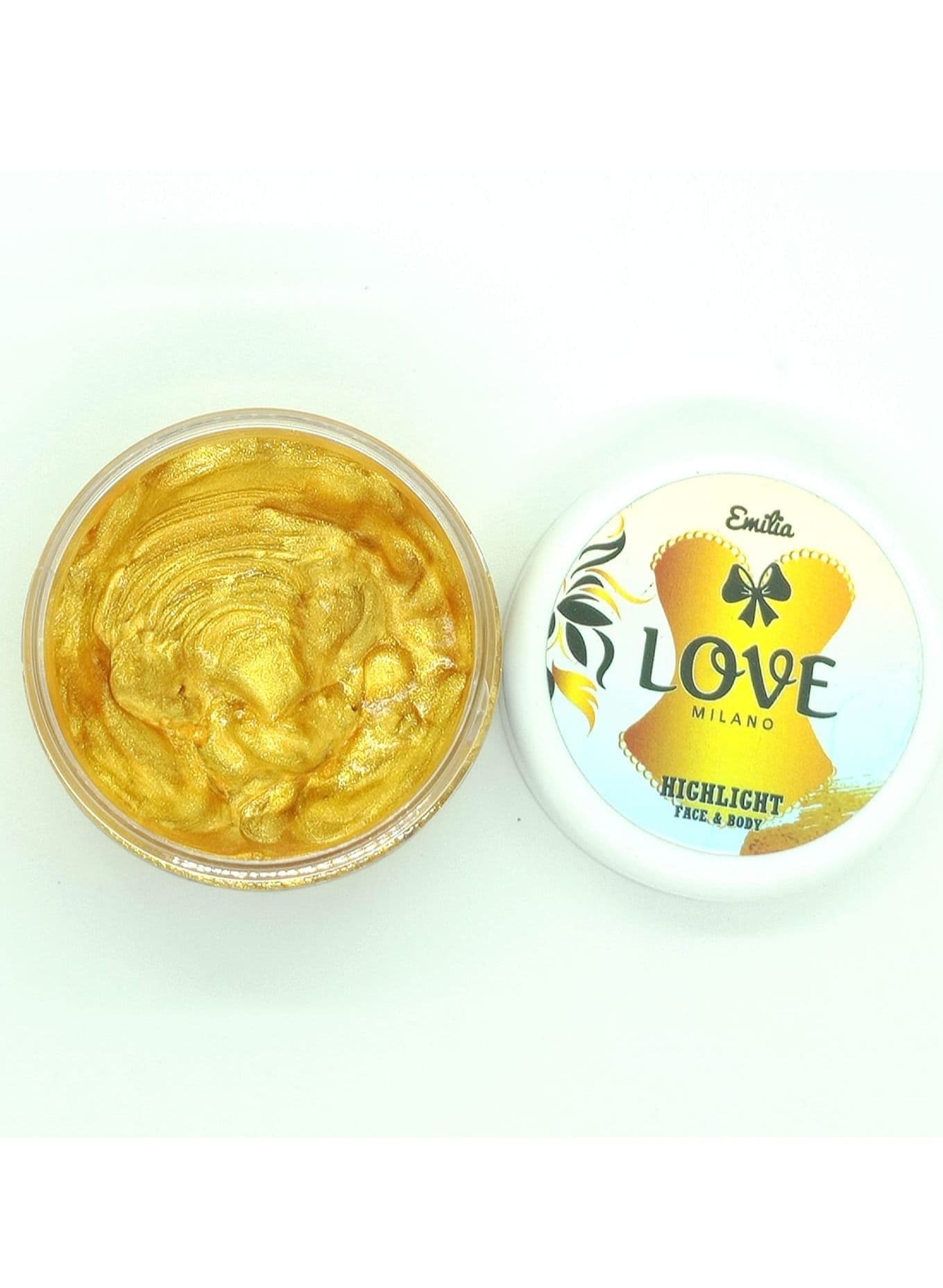 Love Milano Highlight Body Cream - Gold Personal Care