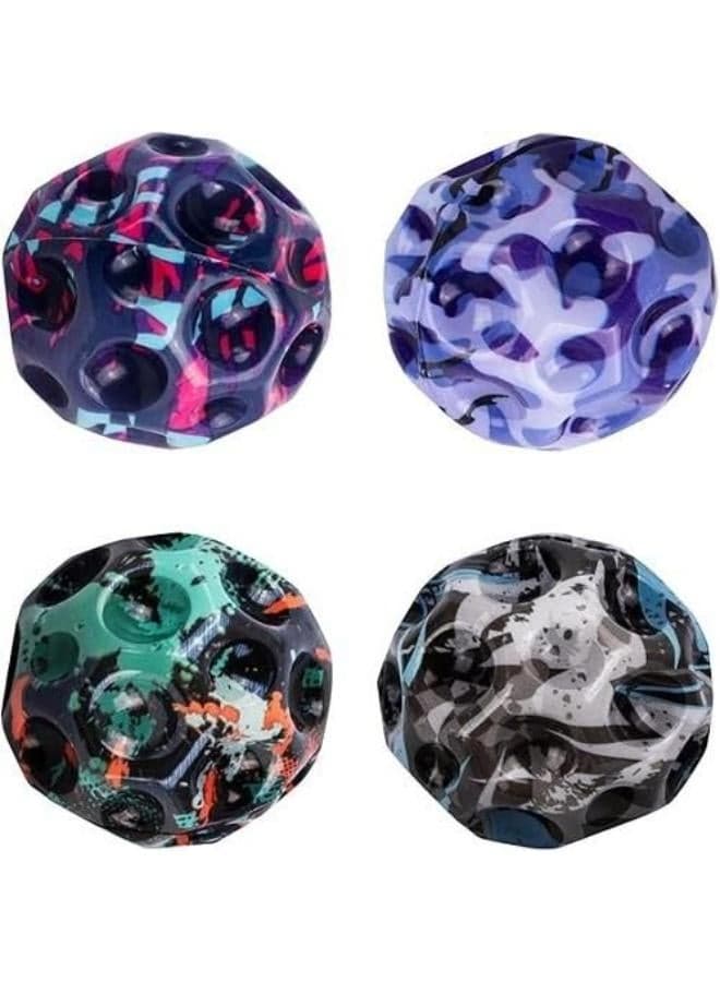 1 pcs Space Ball- Ultimate Bouncing Foam Ball for Athletes and Kids - Enhance Hand-Eye Coordination, Easy Grip and Catch, Perfect Sport Training and Sensory Ball Squishy Toys (٢)