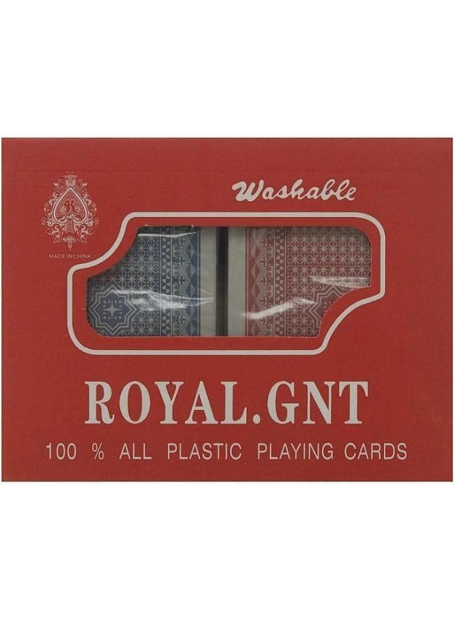 Generic Plastic Playing Cards, Multi Color Standard Playing Card Decks