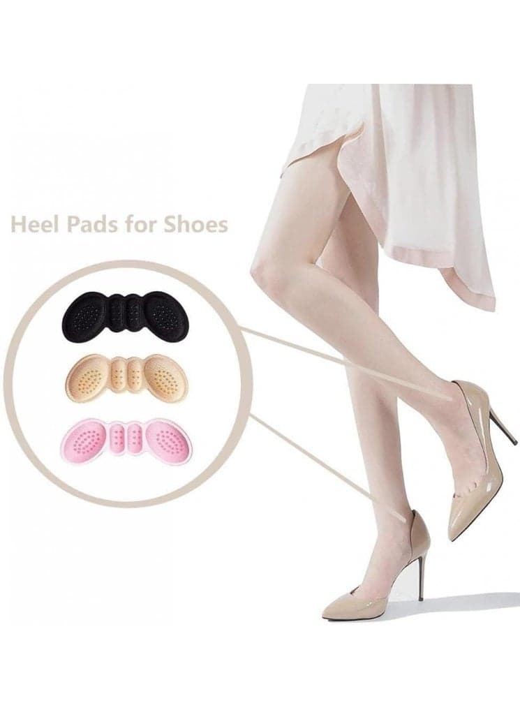 2Pcs Heel Cushions for Back of Heel for Shoes Too Big, Heel Pads Shoe Inserts Heel Protectors for Blisters, Shoe Fillers for Women Men, Heel Grips for Loose Shoes Women Women's Shoe Care & Accessories (5)