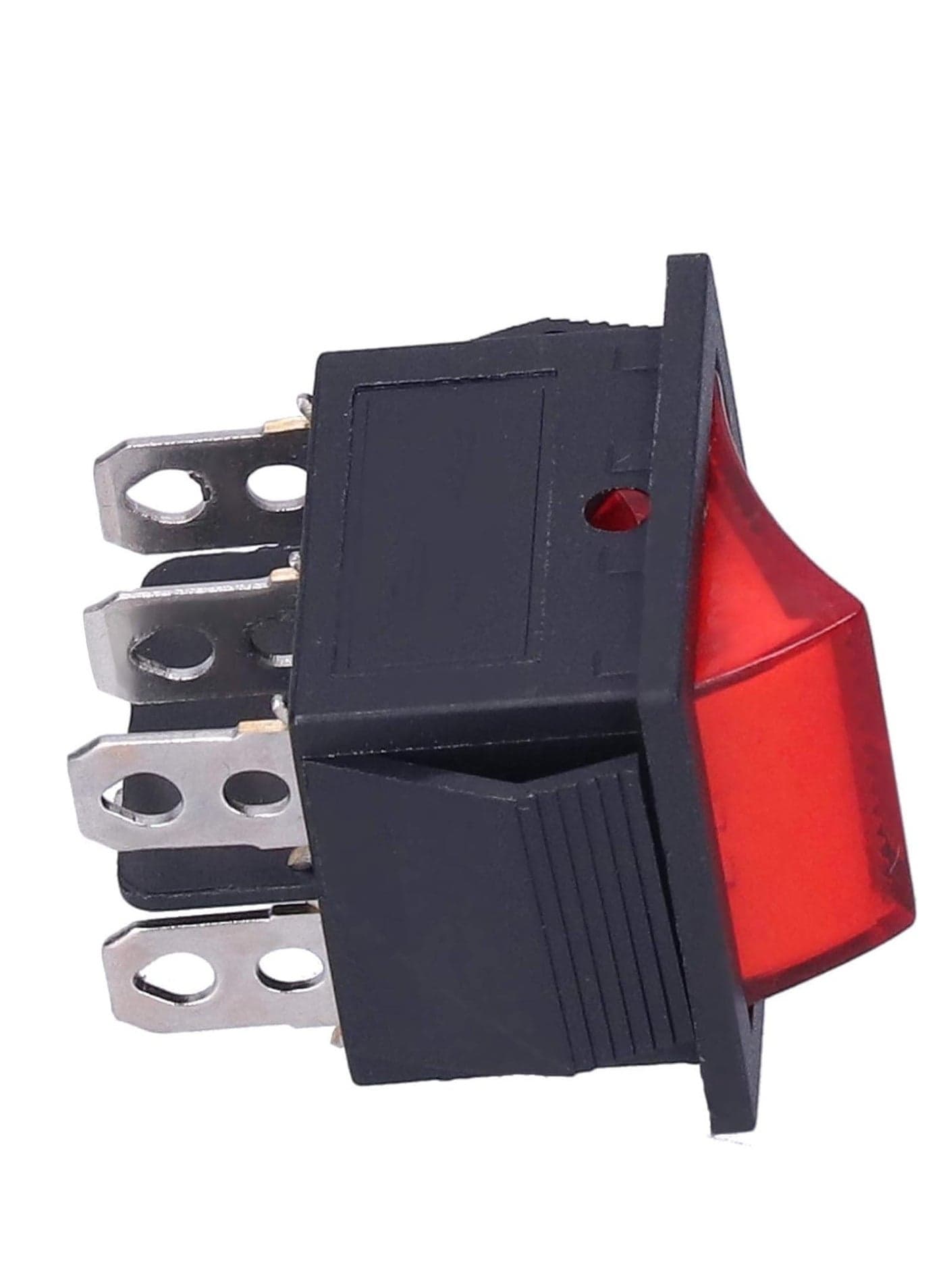 On/Off Switch, Corrosion Resistant Rocker Power Switch, Red Light Flashing Light for Car Electric Lights for Home Appliances (3)