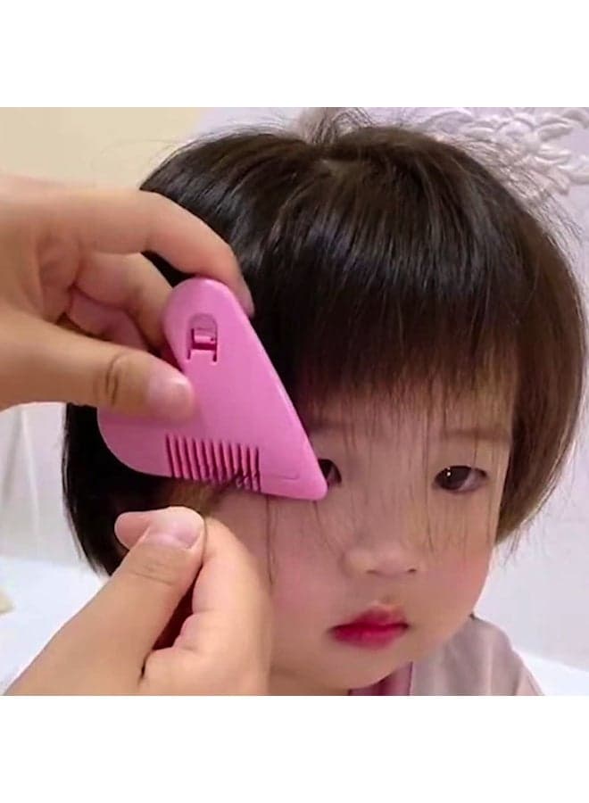 Hair clipper comb - for easy and effortless hair cutting, easy to store, double-sided with scissors for women's hair care, a stylish and practical choice that adds a professional touch to a multi-colored styling set Personal Care (3)