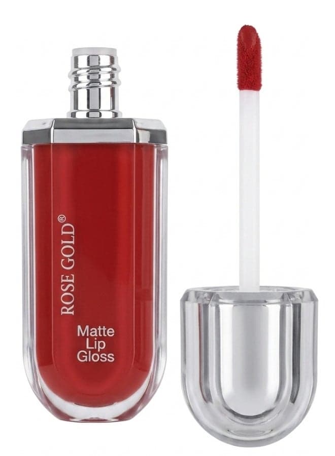 ROSE GOLD Matte Lip Gloss 5 ml, Smooth Long-Lasting Finish, RG-5194, Color 04