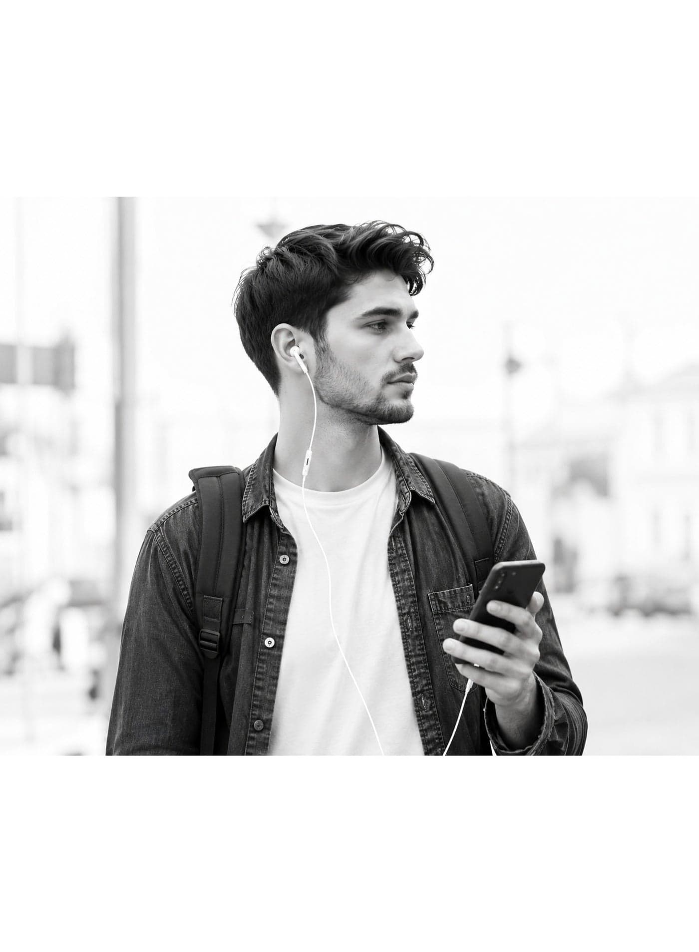 G36 Wired In-Ear Earphones – Clear Stereo Sound Quality, Built-in Microphone for Hands-Free Calls, 1.2m Flat Tangle-Resistant Cable, Comfortable Ergonomic In-Ear Design, Lightweight & Durable Construction, Reliable Wired Connectivity, Ideal for Music, Calls & Everyday Use, Compatible with Mobile Phones & 3.5mm Audio Devices – White Headphones & Earphones (٤)