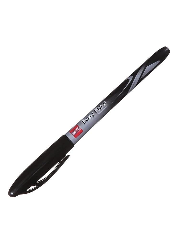 ROTO Black Pen EASYFLOW – Smooth Writing Ballpoint 1.0 mm