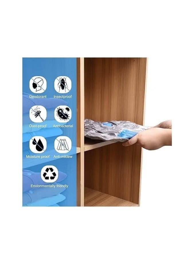 Clothes and blanket storage bags, 130 x 80 cm, 1 piece Space Saver Bags (٦)
