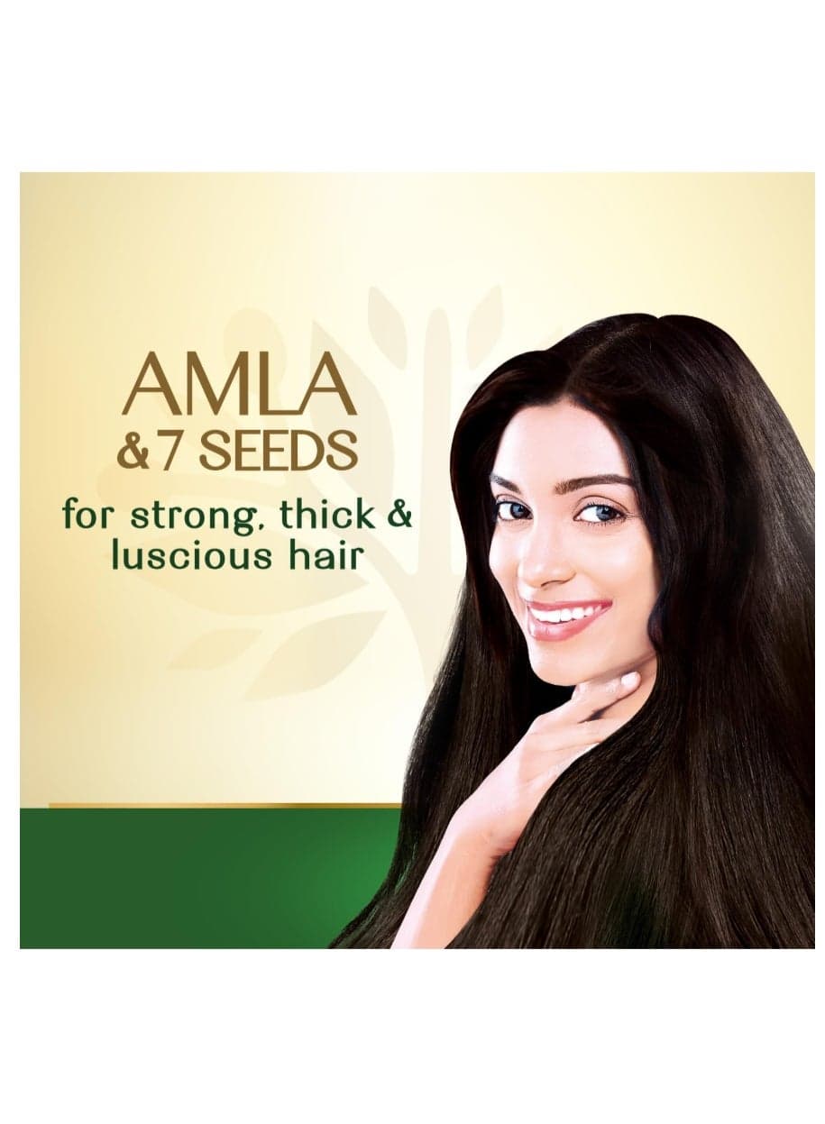 Amla & 7 Herbal Seeds Hair Oil (180ml) - With Innovative Nourish Tube - Strengthens & Thickens Hair - Silicone & Paraben-Free - Natural Scalp Therapy Creams, Gels & Lotions (٥)