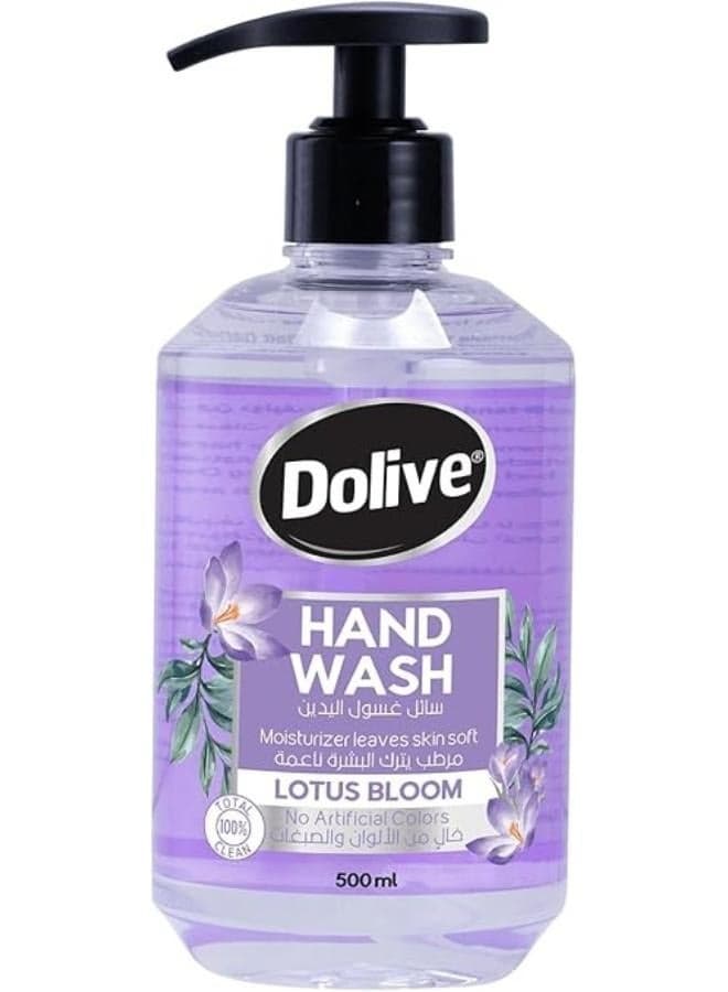 Hand Wash Lotus Bloom 500 Ml Shower Gels & Body Wash