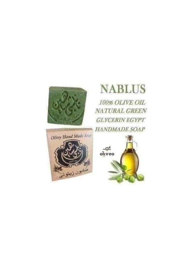 Nabulsi Shaheen Soap with Olive Oil - Natural Lightening and Complete Care for Skin and Hair