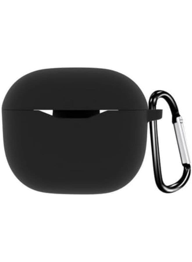 Ecosystem Silicone Case for JBL Tune 125 TWS, Scratch/Shock Resistant Protective Case Cover for JBL Tune 125 TWS Headphones (Black)