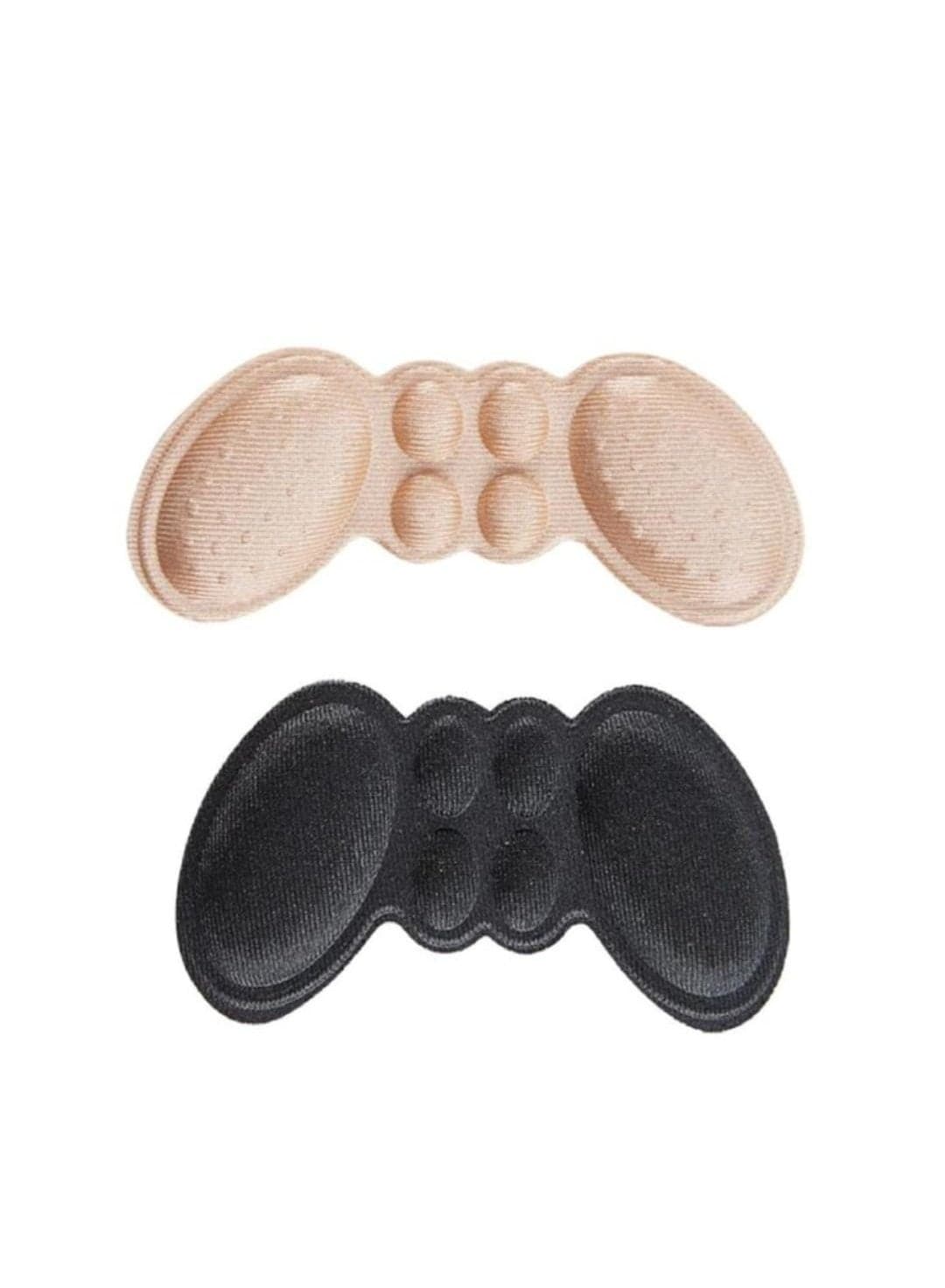 Pair Self-Adhesive Silicone Heel Pads - Comfortable Heel Protectors, Prevent Painful Friction, Perfect for Improving Loose Shoe Size -Beige Women's Shoe Care & Accessories (6)