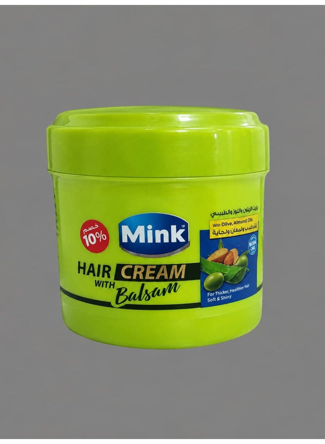 Mink Hair Cream With Balsam, Olive, Almond Oils and Aloe Vera 125ml (Packaging may vary) Creams, Gels & Lotions