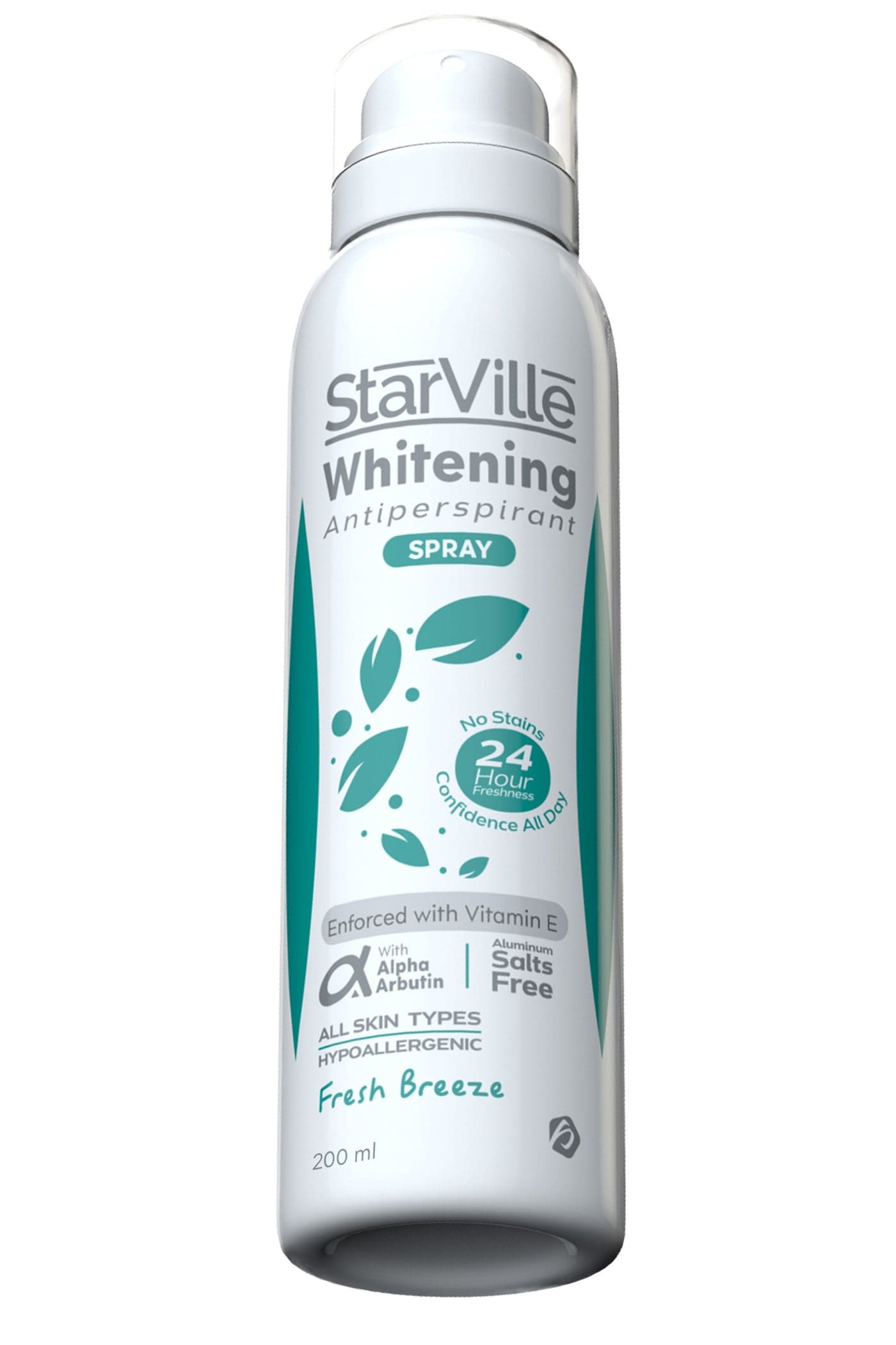 Starville Whitening Antiperspirant Spray Fresh Breeze 200 ml