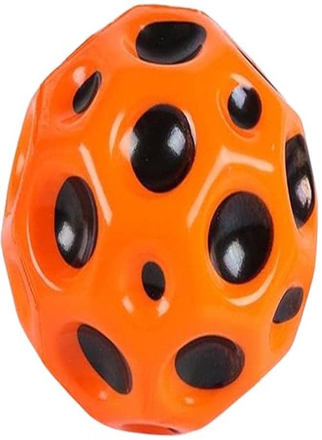 CLUHERTVY Astro Jump Ball Moon Ball Original High Bouncing Galaxy Ball Jumps Rubber Ball Space Ball Make a Banging Noise Mini Bouncing Ball Toy for Kids Party Gift Rubber Ball (Colourful A)